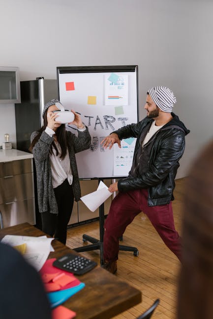 Entrepreneurs in workshop